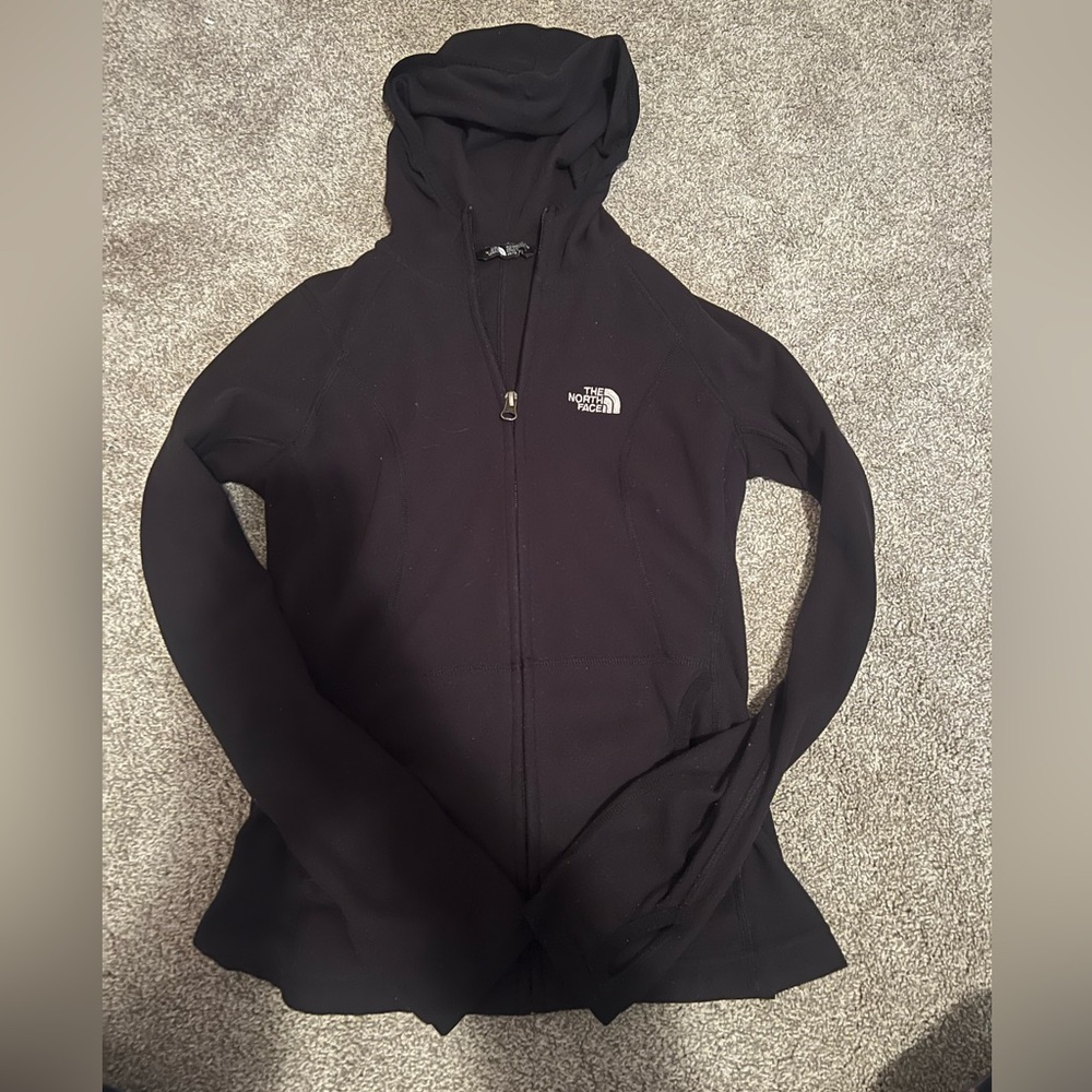 Black, thin Northface jacket
